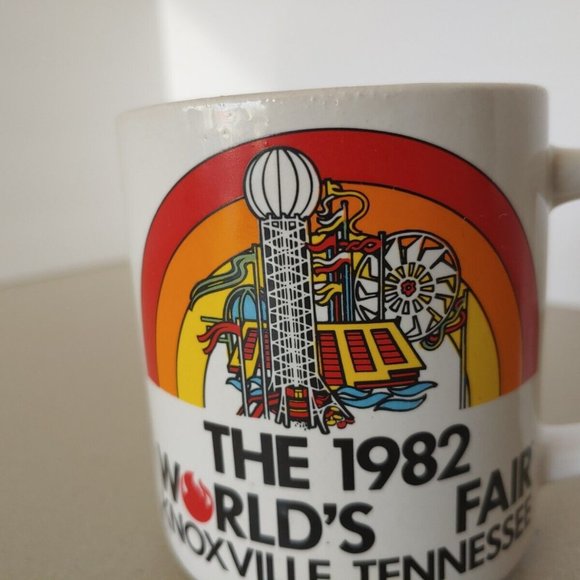 1982 World's Fair Knoxville Tennessee Coffee Mug Cup Souvenir Vintage VTG - Picture 4 of 12